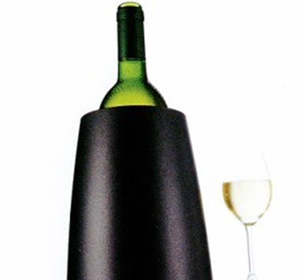 Vacu vin Rapid ice prestige wijnkoeler zwart